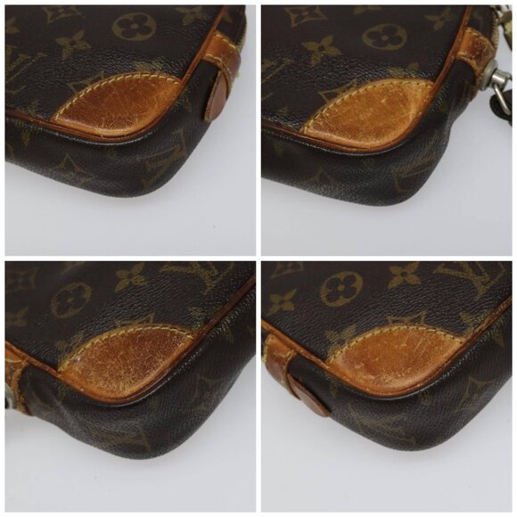 LOUIS VUITTON Monogram Marly Dragonne PM Clutch Bag M51827 LV Auth hk2007 - Picture 15 of 15